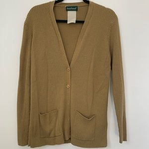 Harve Benard (Holtzman) Camel Vintage Cardigan